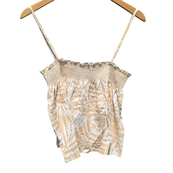 Patrons of Peace Tops - NWT patrons of peace natural cotton crop top neutral color granola nature M